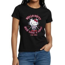 T-shirt donna sportiva Hello