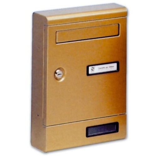 Cassetta postale alluminio - postale, in