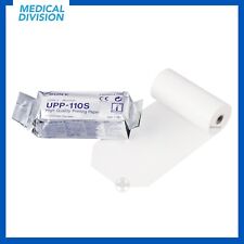 10 Rotoli di carta Sony originale per stampante termica ecografica UPP-110S A6