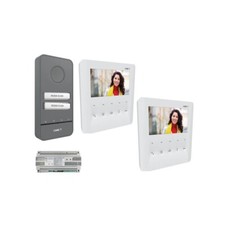 Kit Videocitofono came bifamiliare con Monitor vivavoce PLXLHSVKIT