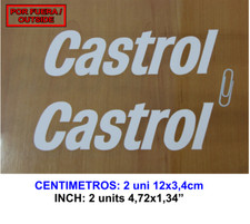 Sticker Vinilo Pegatina Decal Vinyl Aufkleber Adesivi Autocollant Castrol letras