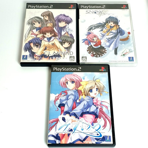 Ps2 clannad air snow - ps2, visual