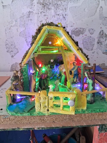 Presepe artigianale fatto a - artigianale,,