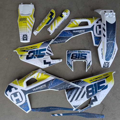 Plastiche grafica husqvarna - +,