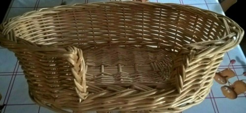 Splendida cesta vimini con - in,