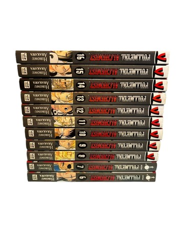Full metal alchemist manga lot - metal,