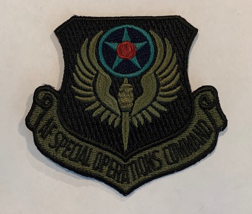 Afsoc subdued majcom patch - afsoc,