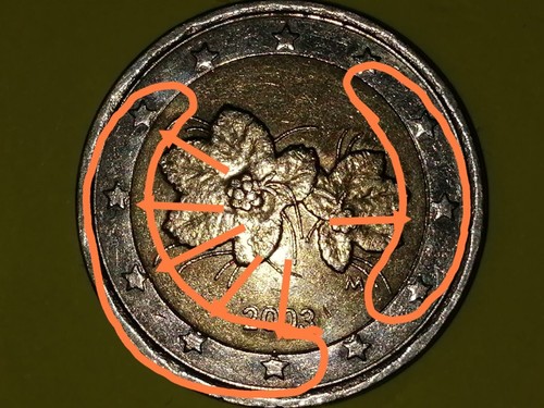 Moneta euro finlandia - moneta, 2003