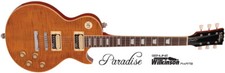 Vintage v100afd flamed amber - flamed,