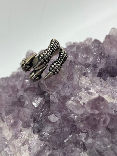 Anello artiglio drago argento - artiglio,