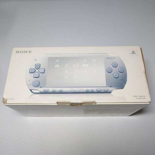 Sony psp 1000 silver console - 1000,