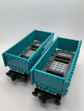 LEGO treno 2 carri a sponde