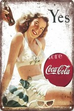 Targa yes coca cola stampa