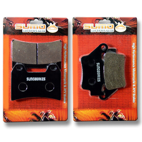 Front rear brake pads for - front+rear,