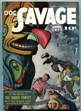 PULP: Doc Savage Pulp aprile 1942 - Foresta Magica - Totem Pole Cover VG/F