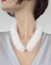 Sciarpa visone pelliccia