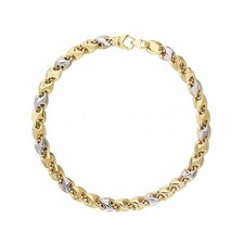 18K Yellow/White Gold Bracelet
