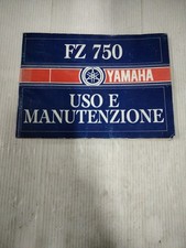 Yamaha FZ 750 LIBRETTO USO E MANUTENZIONE ORIGINALE.  OWNER'S MANUAL