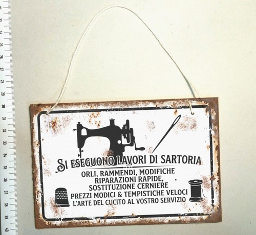 Targa sartoria sarto - , cucito