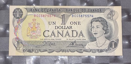 Banconota dollaro canada - dollaro, one