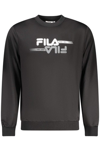 Felpa fila nero fam1125 - fila,