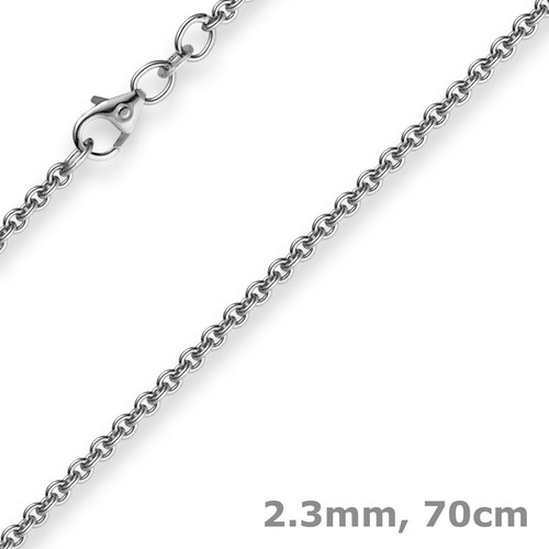 Collana catena rotonda in - collana,