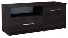 MATKAM Comò TV BODO 1D1S, H42 x L98 x P35 cm, TV Lowboard, (Wenge)