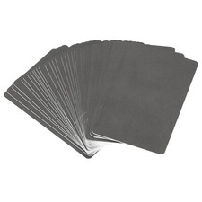 30 pezzi carte in PVC vuote