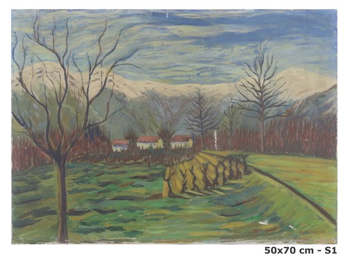 Quadro olio tela - quadro,