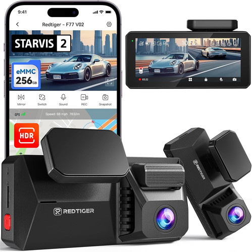 Doppia dash cam con 256gb - cam,