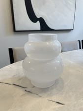 Vaso in vetro Zara Home bianco