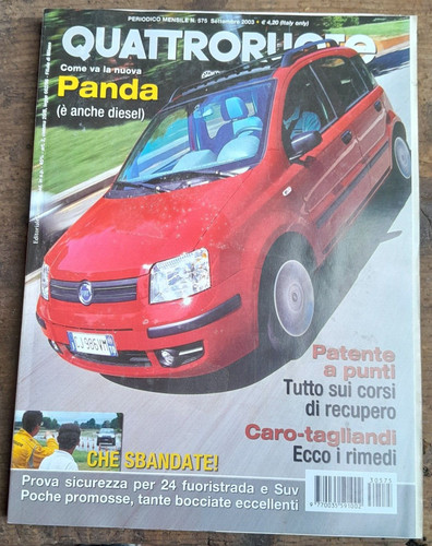 Quattroruote 2003 - quattroruote, n.9/2003