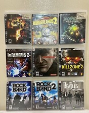 Lotto 9 giochi PS3 Rockband