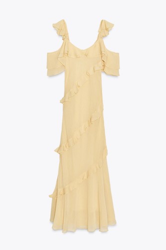 Abito lungo donna zara con - lungo,