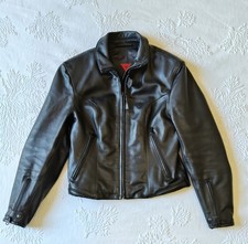 Giacca Moto Donna Pelle Nera Dainese Woman Motorcycle Jacket Black Taglia 42 