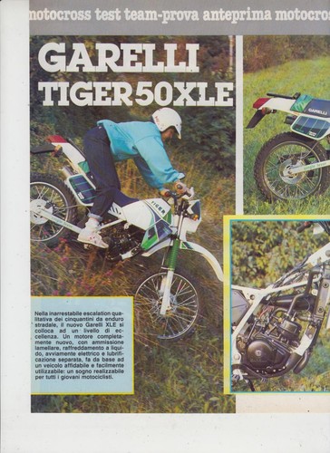 Advertising test moto garelli - moto,