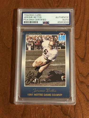 Carta jerome bettis notre - jerome, dame