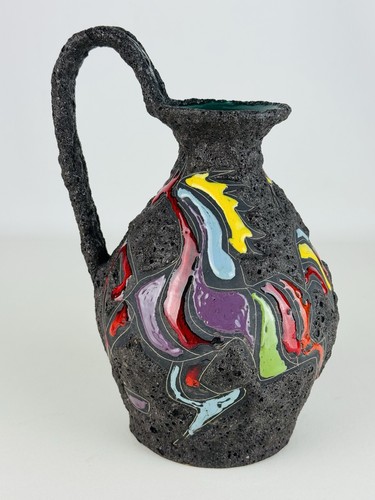 Vaso ceramica effetto lava - effetto,