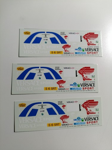 Decals subaru impreza - 1/43,