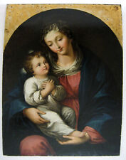 Dipinto olio antico XIX secolo