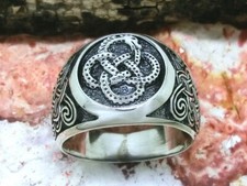 Anello Sigillo Drago Serpente