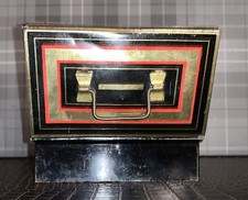 Antique Safe Security Box Tin