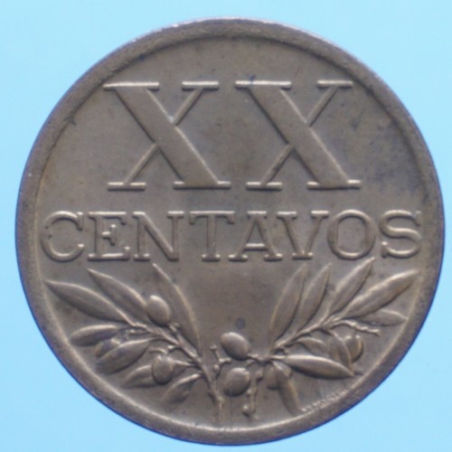Portogallo centavos 1944 - portogallo, 20