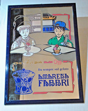 Raro specchio pubblicitario - specchio,