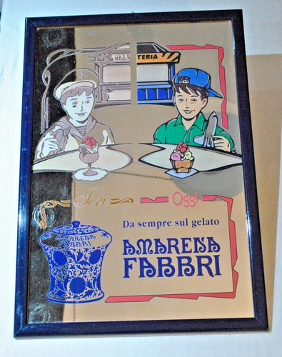 Raro specchio pubblicitario - raro,