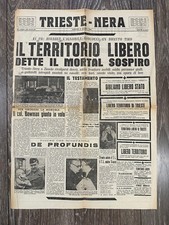 TRIESTE TLT NERA 1948 giornale