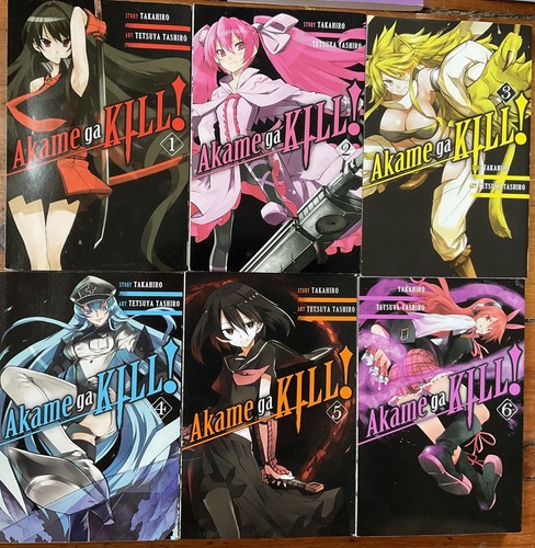 Akame kill manga volume 6 - ga, 1-6