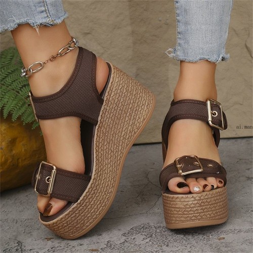 Sandali donna plateau