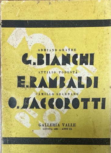 Pittori moderni bianchi - 3, moderni-g.bianchi