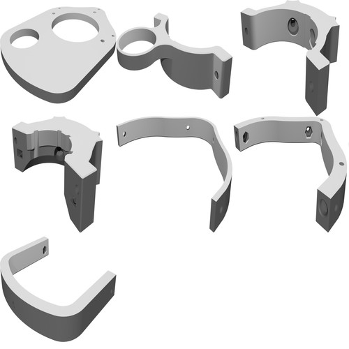 Supporto router aspiratore - supporto, e